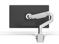 Humanscale M81NTNHBBTB M8.1 Monitor Arm for Single Monitor, Direct Hardwall Mount, Black with Black Trim