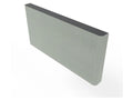 Heckler H735-BG-GN AV Credenza 4U - Black Grey Body with Green Fabric