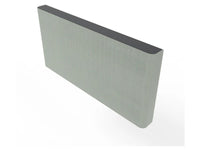 Heckler H735-BG-GN AV Credenza 4U - Black Grey Body with Green Fabric