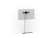 Salamander Designs AC/W/L400/WH Acadia Wall Stand, Large Fixed Height, 400W VESA, White