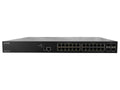 Lantronix SM24TBT4XPA-NA Managed PoE++ switch with (12) 10/100/1000Base-T ports + (12) 100M/1G/2.5GBase-T ports + (4) 10G SFP+ ports. Ports 1-12 are PoE/PoE+, Ports 13-24 are