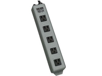 Eaton Tripp Lite 602 Industrial Power Strip, 5-Outlet, 6 ft. (1.8 m) Cord, Switchless
