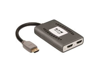 Eaton Tripp Lite B118-002-HDR-V2 2-Port HDMI Splitter - 4K @ 60 Hz, 4:4:4, Multi-Resolution Support, HDR, HDCP 2.2, USB Powered, TAA