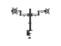 Eaton Tripp Lite DDR1327SDFC-1 Dual-Monitor Flex-Arm Desktop Clamp for 13IN to 27IN Displays