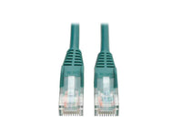 Eaton Tripp Lite N001-015-GN Cat5e 350 MHz Snagless Molded (UTP) Ethernet Cable (RJ45 M/M), PoE - Green, 15 ft. (4.57 m)