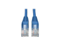 Eaton Tripp Lite N001-100-BL Cat5e 350 MHz Snagless Molded (UTP) Ethernet Cable (RJ45 M/M), PoE - Blue, 100 ft. (30.5 m)