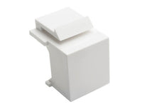Eaton Tripp Lite N040-010-WH Snap-In Blank Keystone Jack Insert, White, 10 Pack, TAA