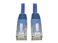 Eaton Tripp Lite N200-015-BL Cat6 Gigabit Molded (UTP) Ethernet Cable (RJ45 M/M), PoE, Blue, 15 ft. (4.57 m)