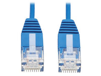 Eaton Tripp Lite N200-UR03-BL Cat6 Gigabit Molded Ultra-Slim UTP Ethernet Cable (RJ45 M/M), Blue, 3 ft. (0.91 m)