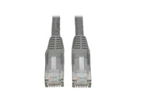 Eaton Tripp Lite N201-014-GY Cat6 Gigabit Snagless Molded (UTP) Ethernet Cable (RJ45 M/M), PoE, Gray, 14 ft. (4.27 m)