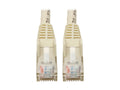 Eaton Tripp Lite N201-06N-WH Cat6 Gigabit Snagless Molded (UTP) Ethernet Cable (RJ45 M/M), PoE, White, 6-in. (15.24 cm)