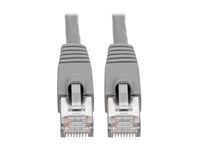 Eaton Tripp Lite N262-012-GY Cat6a 10G Snagless Shielded STP Ethernet Cable (RJ45 M/M), PoE, Gray, 12 ft. (3.66 m)