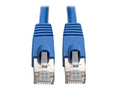 Eaton Tripp Lite N262-014-BL Cat6a 10G Snagless Shielded STP Ethernet Cable (RJ45 M/M), PoE, Blue, 14 ft. (4.27 m)