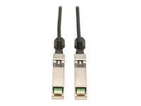 Eaton Tripp Lite N280-03M-BK SFP+ 10Gbase-CU Passive Twinax Copper Cable, SFP-H10GB-CU3M Compatible, Black, 3M (9.84 ft.)
