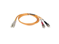 Eaton Tripp Lite N518-02M Duplex Multimode 50/125 Fiber Patch Cable (LC/ST), 2M (6 ft.)