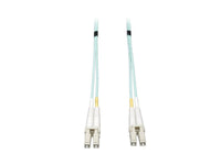 Eaton Tripp Lite N820-03M 10Gb Duplex Multimode 50/125 OM3 LSZH Fiber Patch Cable (LC/LC) - Aqua, 3M (10 ft.)