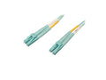 Eaton Tripp Lite N820-05M-OM4 10Gb/40Gb/100Gb Duplex Multimode 50/125 OM4 LSZH Fiber Patch Cable (LC/LC), Aqua, 5M (16.4 ft.)
