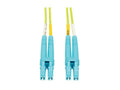 Eaton Tripp Lite N820-07M-OM5 100G Duplex Multimode 50/125 OM5 LSZH Fiber Optic Cable (LC/LC), Lime Green, 7 m