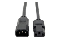 Eaton Tripp Lite P004-002-13A PDU Power Cord, C13 to C14 - 13A, 250V, 16 AWG, 2 ft. (0.61 m), Black