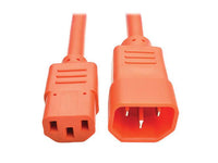 Eaton Tripp Lite P004-006-AOR PDU Power Cord, C13 to C14 - 10A, 250V, 18 AWG, 6 ft. (1.83 m), Orange