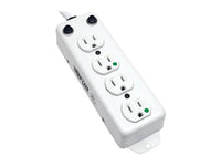 Eaton Tripp Lite PS-415-HG-OEMRA Safe-IT UL 1363A Medical-Grade Power Strip for Patient-Care Vicinity, 4 Hospital-Grade Outlets