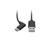 Eaton Tripp Lite U038-003-CRA USB-A to USB-C Cable, Right-Angle USB-C, USB 2.0, (M/M), 3 ft. (0.91 m)