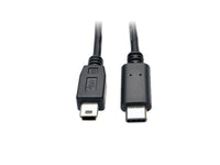 Eaton Tripp Lite U040-006-MINI USB 5-Pin Mini-B to USB-C Cable - USB 2.0, (M/M), 6 ft. (1.83 m)