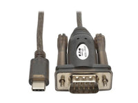 Eaton Tripp Lite U209-005-C USB-C to RS232 (DB9) Serial Adapter Cable (M/M), 5 ft. (1.52 m)