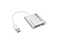 Eaton Tripp Lite U352-000-MD-AL USB 3.0 SuperSpeed Multi-Drive Memory Card Reader/Writer, Aluminum Case