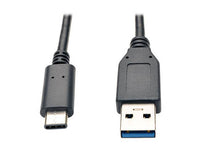 Eaton Tripp Lite U428-003-G2 USB-C to USB-A Cable (M/M), USB 3.2 Gen 2 (10 Gbps), Thunderbolt 3 Compatible, 3 ft. (0.91 m)