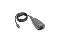 Eaton Tripp Lite USA-19HS-C USB-C to Serial DB9 RS232 Adapter Cable - 3 ft. (0.91 m) Keyspan, High-Speed (M/M), TAA