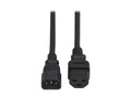 Eaton Tripp Lite P037-006 Power Cord C14 to C21 Heavy-Duty 15A 250V 14 AWG 6 ft. (1.8 m) Black