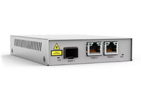 Allied Telesis AT-PC2000T2/SP-960 TAA (Federal) 2 x 10/100/1000T to 100X/1000X SFP POE+ Media & Rate Converter