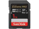 SanDisk SDSDXEP-1T00-GN4IN Extreme Pro, 1TB, UHS-II, V60 C10, U3,10, U3, R280/W150MB/s