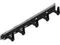 Chatsworth 39377-C02 Telescoping Cable Manager(Spool) - Steel,Plastic - Black - Attaches to and adjusts in depth with mounting rails, fully compatible with Front Air Dams and Side Intake Duct