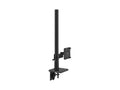Humanscale X2NTNCDBNTB24 Mflex 2.1 Monitor Arm Single Black 18 inch post