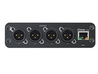 Shure ANI4OUT-XLR-TA 4CH MIC/LINE OUT-DNTE,1/3RU,XLR TAA