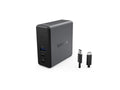 Lenovo 40BD0065US USB-C GaN Travel Dock with 65w integrated power
