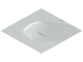 Oberon 1047-ARAP655-T Locking Suspended Ceiling Tile Access Point Enclosure, 3INH x 18.5INW x 18.5IND (76 mm x 470 mm x 470 mm) Back Box, HPE Aruba AP-655 Door, Tegular