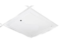 Oberon 1047-BLANK-600MM Locking Suspended Ceiling Tile Access Point Enclosure, 3INH x 18.5INW x 18.5IND (76 mm x 470 mm x 470 mm) Back Box, Temporary Blank Door, Metric