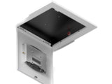 Oberon 1047-CW9166 Locking Suspended Ceiling Tile Access Point Enclosure, 3INH x 18.5INW x 18.5IND (76 mm x 470 mm x 470
