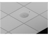 Oberon 38-47-LPDOME Retrofit Door for Model 1047 Ceiling Enclosure, White ABS Plastic Dome Door