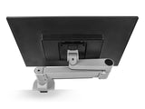 HAT Design Works 7000-1000-124 7000 Articulating Monitor Arm, Silver, holds 13-28 lbs, up to 32IN screen