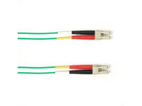 Black Box FOCMPM4-008M-LCLC-GN OM4 MM FO PC Duplx, Plnm, GRN, Lclc, 8 Meter