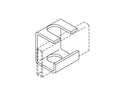 Chatsworth 10607-001 Slotted Support Bracket 5/8IN; Gold