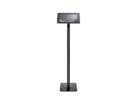 Compulocks 150B124GAPXB Galaxy Tab S9+/S9FE+/S10+ 12.4IN, Apex Enclosure Swift Floor Stand - Black