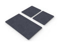 Heckler H909-4U-CAST Standard Modesty Panel Set for Heckler Lectern 4U - Cast