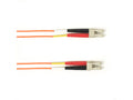 Black Box FOCMRM4-025M-LCLC-OR OM4 MM FO PC Duplx, PVC, Orgn, LCLC