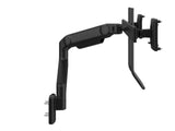 Humanscale M81NTNHBBHB M8.1 Monitor Arm for Single Monitor, Direct Hardwall Mount, Angled and Dynamic Link, Crossbar for