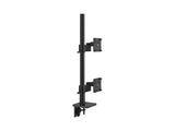 Humanscale X822NTBD M/Flex M8.1 Dual Monitor Arm, Stacked (One over One), No Links, 30 Post, 100x100mm VESA
